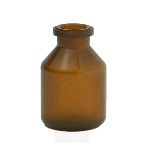 20 ml flacon PP amber Ø 20 mm felskraag